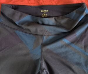 Brooks Navy Athletic Leggings